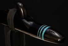 Nigerian Ebony Native American Flute, Minor, Mid G-4, #F50I